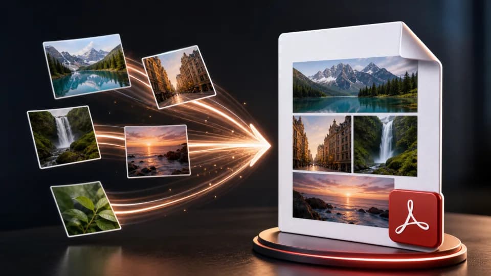 How to combine images into a PDF with Medux MCP — tutorial cover