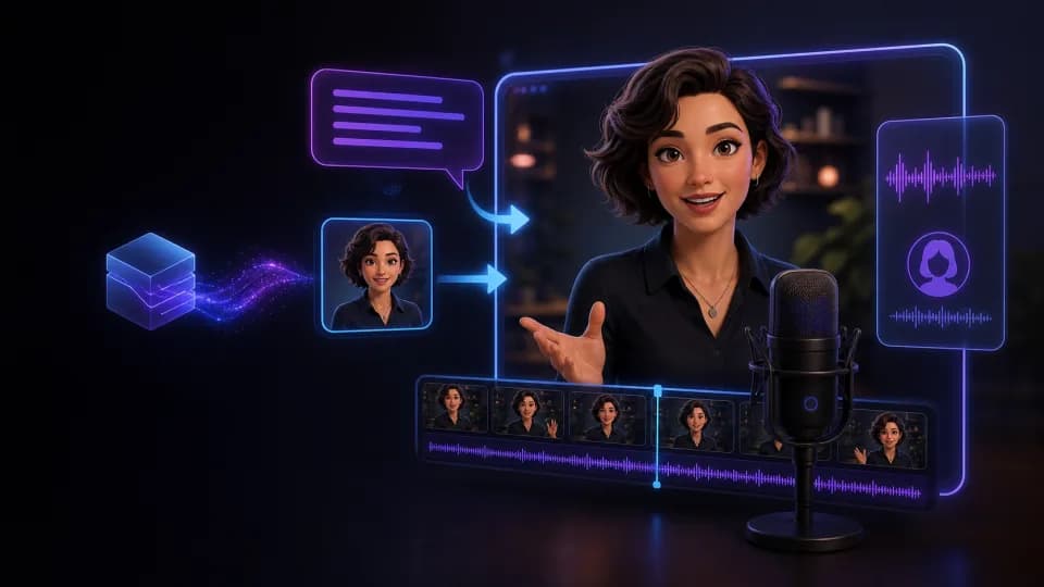 How to create a text-driven avatar video with Medux MCP — tutorial cover