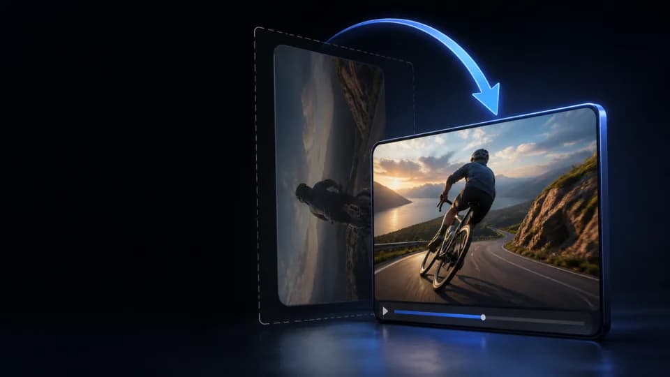 How to rotate a video with Medux MCP — tutorial cover