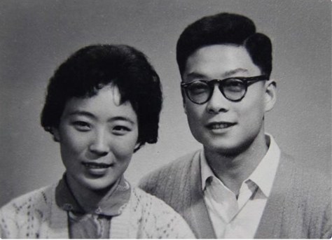 Original black and white old photo before restoration