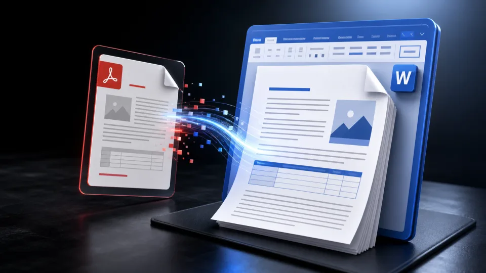 PDF to Word Medux tutorial cover illustration