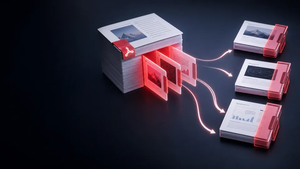 Split PDF Medux tutorial cover illustration